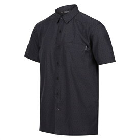 【送料無料】 レガッタ メンズ シャツ トップス Mindano VII Short Sleeve Shirt SlGrySpTriPr