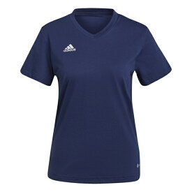 【送料無料】 アディダス レディース Tシャツ トップス ENT22 T Shirt Womens Navy Blue