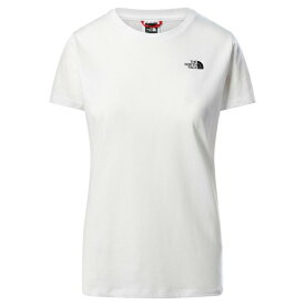 【送料無料】 ノースフェイス レディース Tシャツ トップス Women’s Simple Dome T-Shirt TNF White FN4