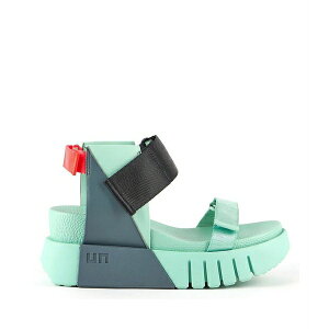 iCebhk[h fB[X T_ V[Y Womens Delta Run Celadon mix