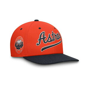 iCL Y Xq ANZT[ Men's Orange/Navy Houston Astros Cooperstown Collection Pro Performance Snapback Hat Orange, Navy