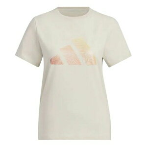 adidas アディダス レディース スニーカー 【(WMNS) adidas Logo Short Sleeves T-Shirt 'Beige' JL6285】 サイズ US_W_M