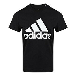 adidas AfB_X fB[X Xj[J[ y(WMNS) adidas Must Haves Badge of Sport T-Shirt 'Black White' FQ3237z TCY US_W_XS