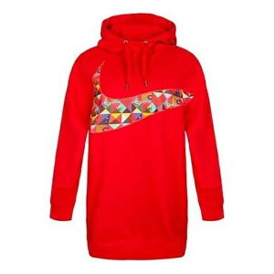 Nike iCL fB[X Xj[J[ y(WMNS) Nike Sportswear CNY Logo Hoodie 'Red' BV5984-600z TCY US_W_M