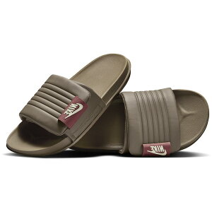 Nike iCL Y Xj[J[ yNike Offcourt Adjust Slide Ironstone Red Sepia Coconut Milkz TCY US_12(30.0cm) Ironstone/Red Sepia/Coconut Milk