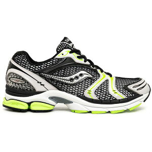 Saucony �T�b�J�j�[ �����Y �X�j�[�J�[ �ySaucony ProGrid Triumph 4 Black Speed Green�z �T�C�Y US_7.5(25.5cm) Black/Silver/Speed Green
