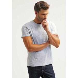 �s�A ���� �����Y �T���_�� �V���[�Y Basic T-shirt - light grey melange