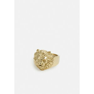 QX Y T_ V[Y LION HEAD - Ring - yellow gold-coloured
