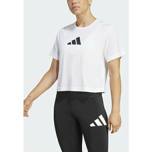 AfB_X fB[X tBbglX X|[c ESSENTIALS BIG PERFORMANCE - Print T-shirt - white