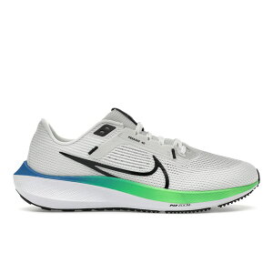 Nike �i�C�L �����Y �X�j�[�J�[ �yNike Air Zoom Pegasus 40 Platinum Tint Green Strike�z �T�C�Y US_12.5(30.5cm) Platinum Tint/White/Green Strike/Black
