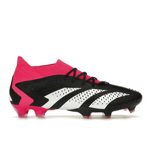 adidas �A�f�B�_�X �����Y �X�j�[�J�[ �yadidas Predator Accuracy.1 FG Black Team Shock Pink�z �T�C�Y US_6.5(24.5cm) Core Black/Cloud White/Team Shock Pink 2