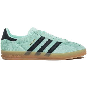 adidas �A�f�B�_�X �����Y �X�j�[�J�[ �yadidas Gazelle Indoor Clear Mint Black Gum�z �T�C�Y US_9(27.0cm) Clear Mint/Core Black/Gum