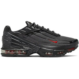 Nike �i�C�L �����Y �X�j�[�J�[ �yNike Air Max Plus 3 Black Reflective Silver University Red�z �T�C�Y US_6(24.0cm) Black/Reflective Silver/University Red