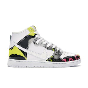 Nike �i�C�L �����Y �X�j�[�J�[ �yNike SB Dunk High De La Soul (2015)�z �T�C�Y US_9(27.0cm) White/Firefly