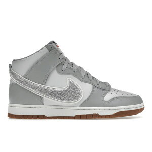 Nike �i�C�L �����Y �X�j�[�J�[ �yNike Dunk High University Chenille Swoosh Light Smoke Grey�z �T�C�Y US_12(30.0cm) Light Smoke Grey/Summit White/Phonton Dust