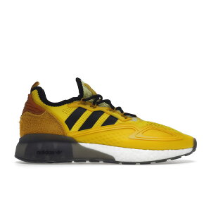 adidas �A�f�B�_�X �����Y �X�j�[�J�[ �yadidas ZX 2K Boost Ninja Time In Yellow�z �T�C�Y US_8(26.0cm) Yellow/Legacy Gold/Tech Copper