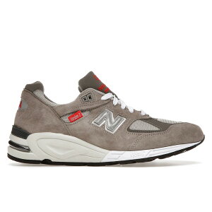 New Balance �j���[�o�����X �����Y �X�j�[�J�[ �yNew Balance 990v2 Version 2�z �T�C�Y US_7.5(25.5cm) Taupe/White/Grey