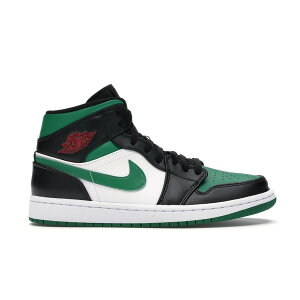 Jordan �W���[�_�� �����Y �X�j�[�J�[ �yJordan 1 Mid Green Toe�z �T�C�Y US_9(27.0cm) Black/Gym Red-White-Pine Green