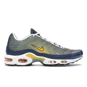 Nike �i�C�L �����Y �X�j�[�J�[ �yNike Air Max Plus Wave Grid Yellow�z �T�C�Y US_M_14 Steel/Spun Yellow-White-Black