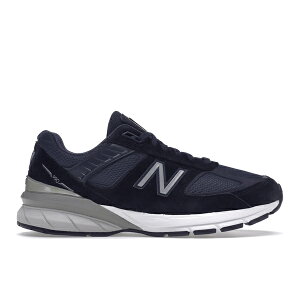 New Balance �j���[�o�����X �����Y �X�j�[�J�[ �yNew Balance 990v5 Navy�z �T�C�Y US_12(30.0cm) Navy/Silver
