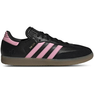 adidas �A�f�B�_�X �����Y �X�j�[�J�[ �yadidas Samba Messi Black Gold Metallic�z �T�C�Y US_8.5(26.5cm) Core Black/Gold Metallic/Gum