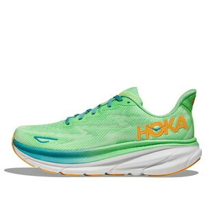 HOKA ONE ONE �z�J�I�l�I�l �����Y �X�j�[�J�[ �yHOKA ONE ONE Clifton 9 'Lemon Green' 1132210-ZLGL�z �T�C�Y US_7(25.0cm)