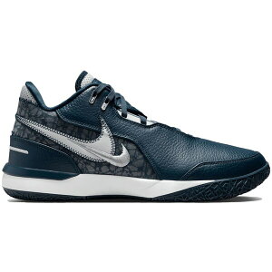 Nike �i�C�L �����Y �X�j�[�J�[ �yNike Zoom LeBron NXXT Gen AMPD Armory Navy�z �T�C�Y US_9(27.0cm) Armory Navy/Flat Pewter/Metallic Silver