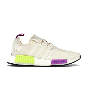 adidas �A�f�B�_�X �����Y �X�j�[�J�[ �yadidas NMD R1 Chalk White Semi Solar Yellow�z �T�C�Y US_6(24.0cm) Chalk White/Chalk White/Semi Solar Yellow