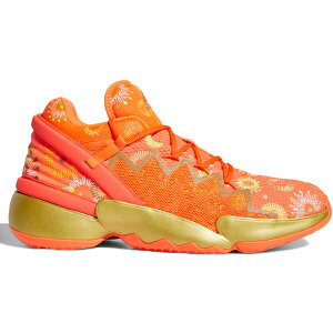 adidas �A�f�B�_�X �����Y �X�j�[�J�[ �yadidas D.O.N. Issue #2 Explosives�z �T�C�Y US_5(23.0cm) Solar Red/Gold Metallic/Solar Yellow