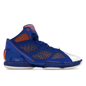 adidas �A�f�B�_�X �����Y �X�j�[�J�[ �yadidas D Rose 1.5 Restomod Knicks�z �T�C�Y US_7.5(25.5cm) Blue/Core White/Team Semi Solar Orange