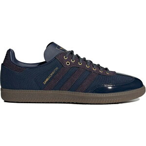 adidas �A�f�B�_�X �����Y �X�j�[�J�[ �yadidas Samba OG ALWAYTH College Navy�z �T�C�Y US_8.5(26.5cm) College Navy/Aurora Black/Matte Gold