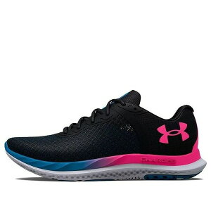 Under Armour A_[A[}[ fB[X Xj[J[ y(WMNS) Under Armour Charged Breeze 'Black Electro Pink' 3025130-002z TCY US_6.5(23.5cm)