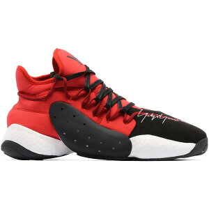 adidas �A�f�B�_�X �����Y �X�j�[�J�[ �yadidas Y-3 BYW Bball Core Black Lush Red�z �T�C�Y US_9(27.0cm) Core Black/Lush Red/Crystal White