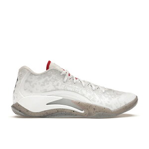 Jordan �W���[�_�� �����Y �X�j�[�J�[ �yJordan Zion 3 Fresh Paint�z �T�C�Y US_7(25.0cm) White/Cement Grey/Pure Platinum/University Red