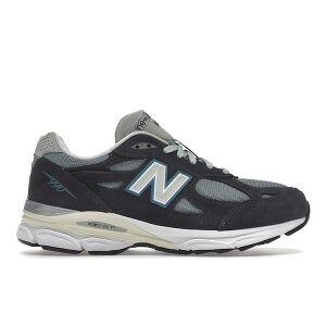 New Balance j[oX Y Xj[J[ yNew Balance 990v3 MiUSA Kith Steel Bluez TCY US_9.5(27.5cm) Steel Blue/Grey