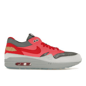 Nike �i�C�L �����Y �X�j�[�J�[ �yNike Air Max 1 CLOT Kiss of Death Solar Red (Special Box)�z �T�C�Y US_9.5(27.5cm) Solar Red/University Red-Cool Grey