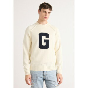Kg Y T_ V[Y C NECK - Jumper - cream