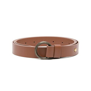 �����[�i�A���g�j�A�b�c�B ���f�B�[�X �x���g �A�N�Z�T���[ Star-embellished leather belt Brown
