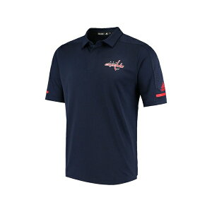 �A�f�B�_�X �����Y �|���V���c �g�b�v�X X nhl washington capitals game day polo shirt Blue