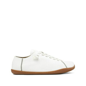 �J���y�[�� �����Y �X�j�[�J�[ �V���[�Y G3d peu cami twins leather lace-up sneakers White