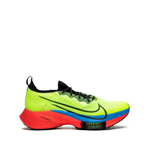 �i�C�L �����Y �X�j�[�J�[ �V���[�Y Air zoom tempo next% flyknit steve prefontaine volt sneakers Green