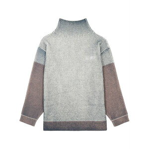 �}���^���}���W�F�� ���f�B�[�X �j�b�g&�Z�[�^�[ �A�E�^�[ High-neck ribbed jumper White