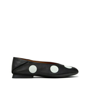 �J���y�[�� ���f�B�[�X �T���_�� �V���[�Y Casi myra polka-dot leather ballerinas Black