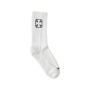 ���F�g���� �����Y �C�� �A���_�[�E�F�A Cross-embellishment socks White