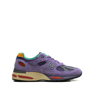 �j���[�o�����X �����Y �X�j�[�J�[ �V���[�Y X salehe bembury 991v2 color be the pallete sneakers Purple