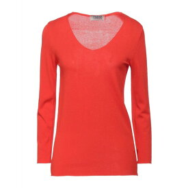 【送料無料】 ティーエスディ12 レディース ニット&セーター アウター Sweaters Red