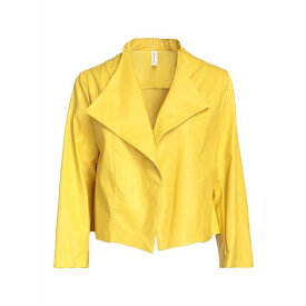 SOUVENIR スーベニアー ジャケット＆ブルゾン アウター レディース Suit jackets Yellow
