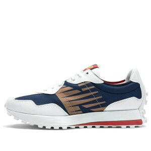 New Balance ニューバランス メンズ スニーカー 【New Balance 327 x KIKS x NUTTSH ART 'White Red Blue' MS327BTK(S-BOX)】 サイズ US_10.5(28.5cm)