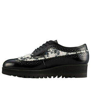 Onitsuka Tiger �I�j�c�J�^�C�K�[ ���f�B�[�X �X�j�[�J�[ �y(WMNS) Onitsuka Tiger Brogue 'Black White Tweed' 1182A629-001�z �T�C�Y US_6(23.0cm)