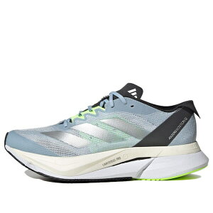 adidas �A�f�B�_�X ���f�B�[�X �X�j�[�J�[ �y(WMNS) adidas Adizero Boston 12 'Blue Grey' HP9703�z �T�C�Y US_5(22.0cm)